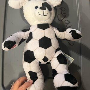 Build a bear Soccer Ball Patterned Plush Toy